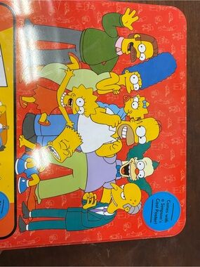Cardinal The Simpsons Ultimate Trivia Game Tin 2003 Ages 8+ 2+ Players Poster